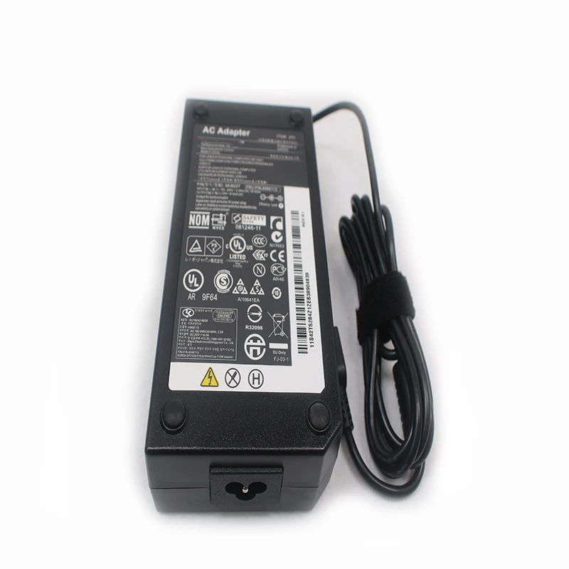 Adaptador Fino para Notebook 20v 8.5a Compatível com Lenovo Thinkpad Charger T440p T540p W540 W541 W550 Rotor 45n0372 45n0514 45n0560 0a36227 Cabos de computador e conectores