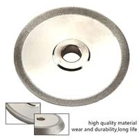 78mm electroplating diamond grinding wheel cup 78x12 7mm for milling cutter tool sharpener grinder accessory 60 degree angle
