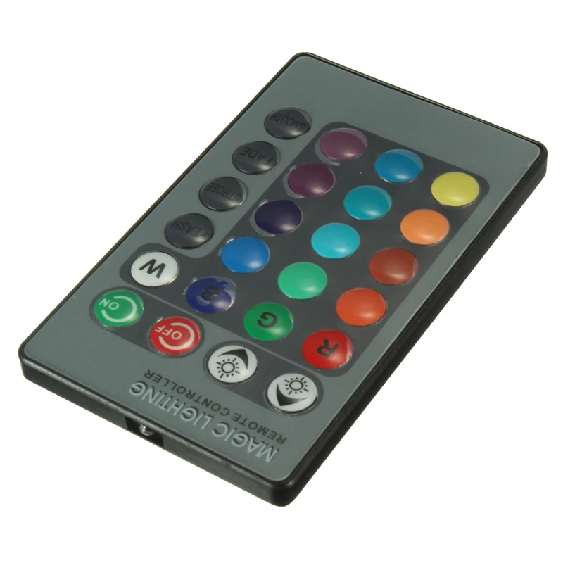 5 Вт/10 Вт/20 Вт E27 светодиодный лампы AC85-265V смена 16 цветов RGB шар светильник лампа с 24