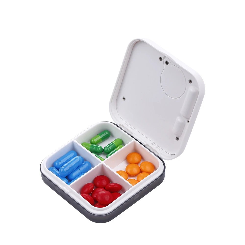 Пылезащитный отдельный органайзер для таблеток коробка Чехол Электронный