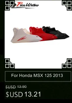 PACEWALKER черный заднее крыло мотоцикла кронштейн мотоцикл крыло для Honda NC700 NC750X NC750D CB1300 CB400 аксессуары