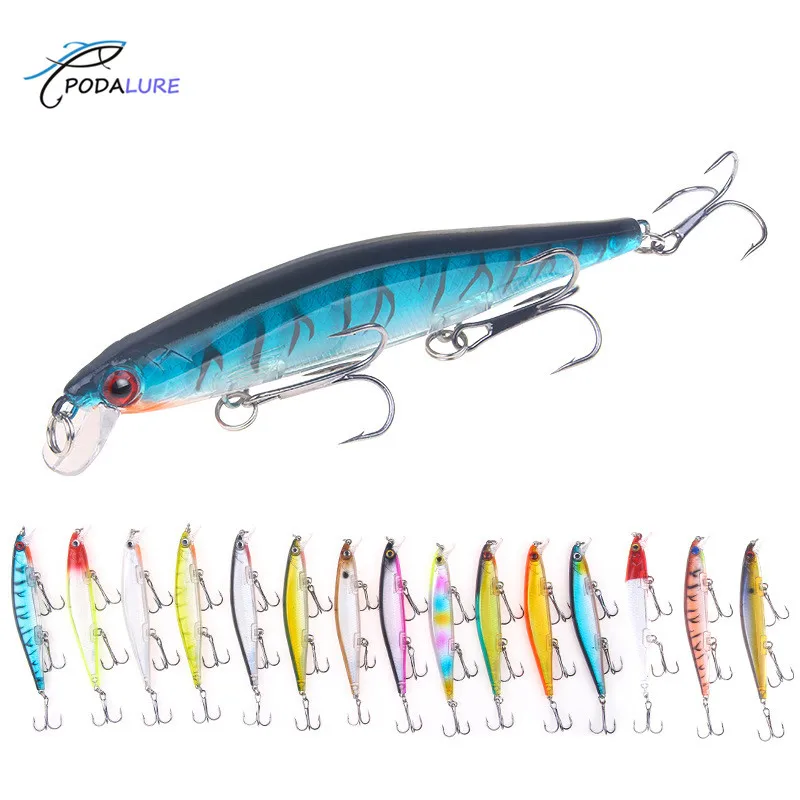 

Minnow Lures Hard Baits Fishing Tackle 12.9g/11cm