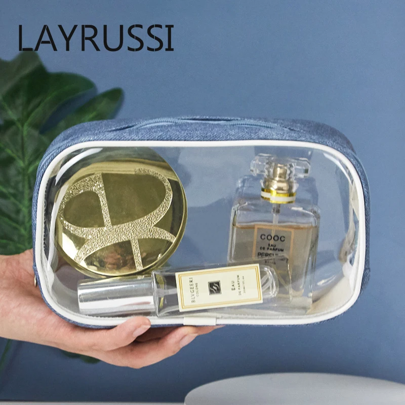 

LAYRUSSI Водонепроницаемая портативная женская косметичка, органайзер, дорожные подвесные сумки для мытья, унисекс косметичка, косметичка для ...