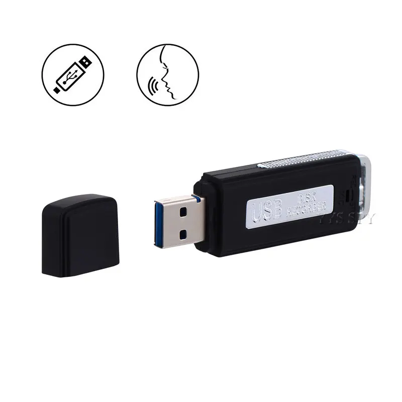 Цифровой мини-диктофон USB U-диск MP3-плеер портативный Gravador de voz Espia маленькая