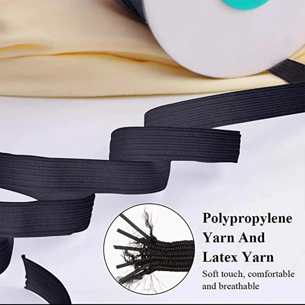 70 ярдов 6 мм эластичная лента s высокоэластичная швейная резиновая отделка одежды