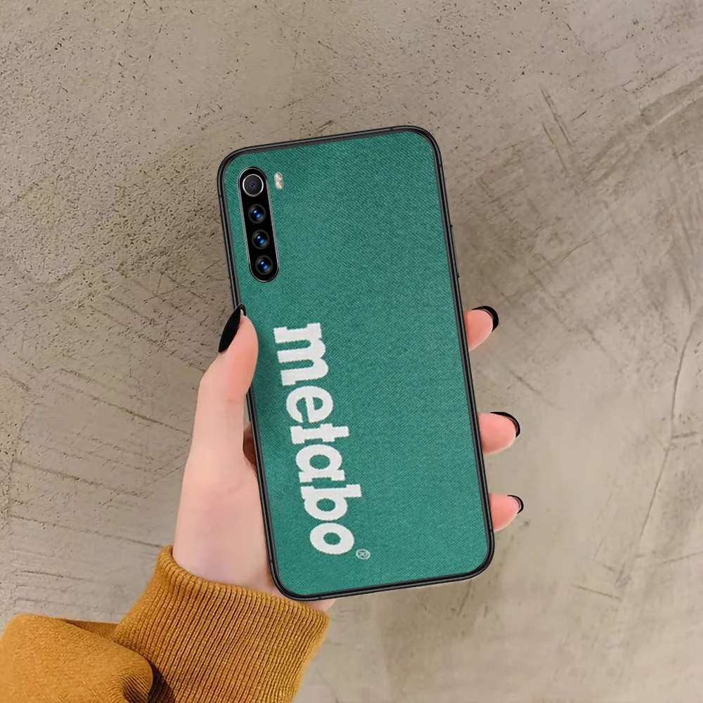 

Toolbox Cool Metabo Phone Case For Xiaomi Redmi Note 7 8 8T 9 9S 4X 7 7A 9A K30 Pro Ultra black Funda Trend Hoesjes Pretty Prime