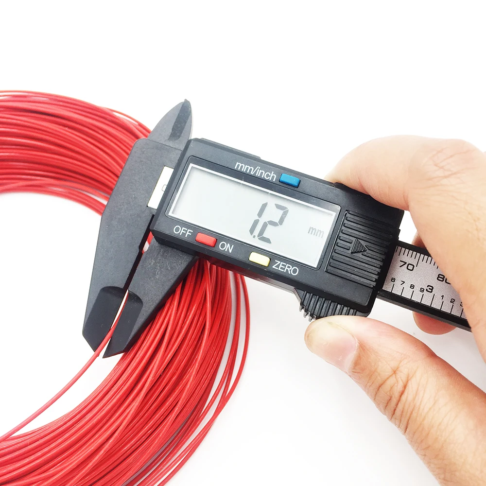 Провод электрический медный без кислорода 22AWG, жилы - черный, красный, белый, синий, зеленый, желтый, прозрачный, номинальное напряжение 300В, ток 3А, температурный режим 150 °C.