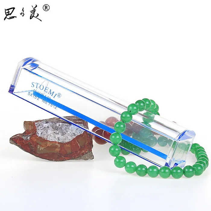 5X152 мм ручное обучающее цилиндрическое увеличительное стекло для пожилых людей