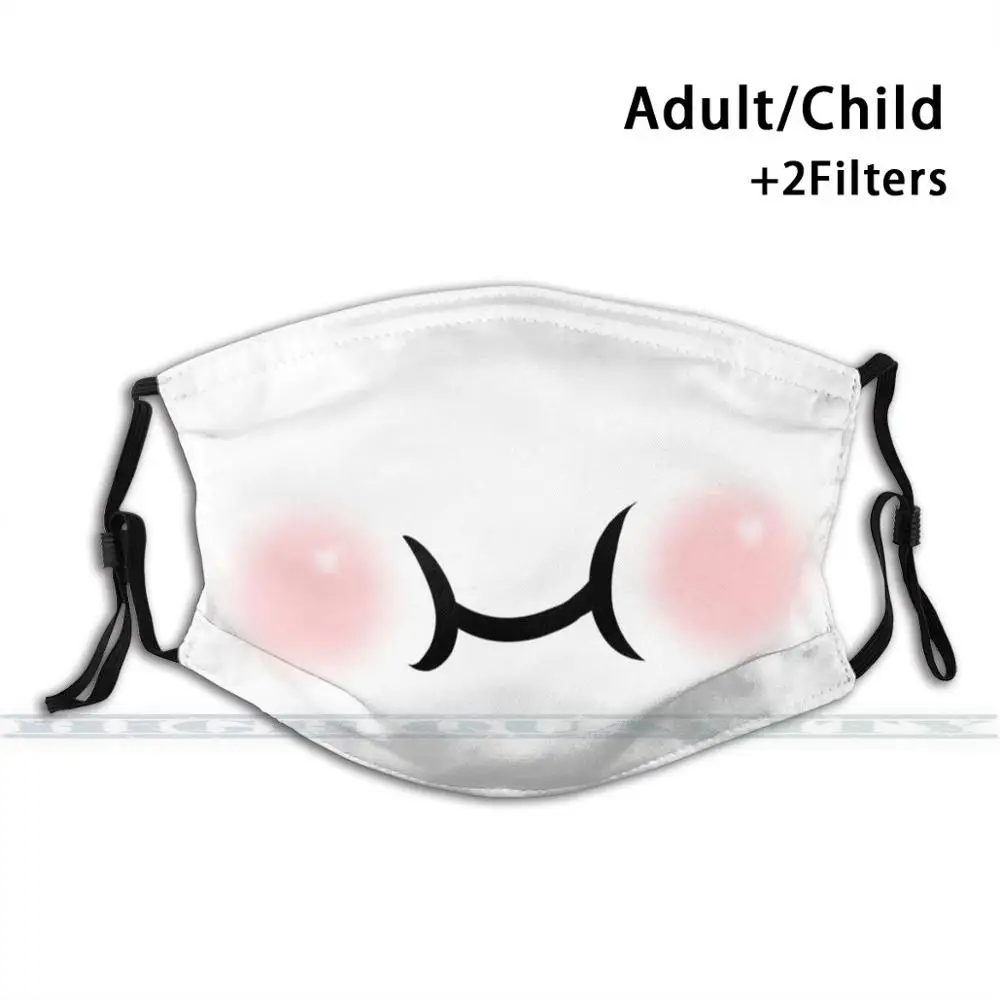 

Cheeks  h  3d Print Reusable Mouth Mask Washable Filter Anti Dust Face Mask Mask Overly Sarcastic Productions Mouth