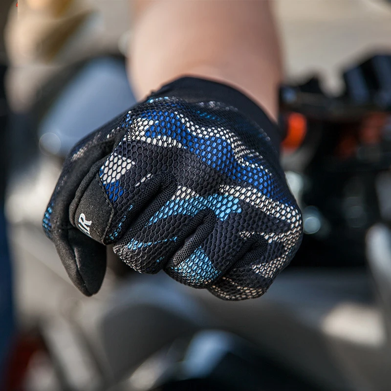 Перчатки в Военном Стиле камуфляжные для езды на велосипеде по пересеченной