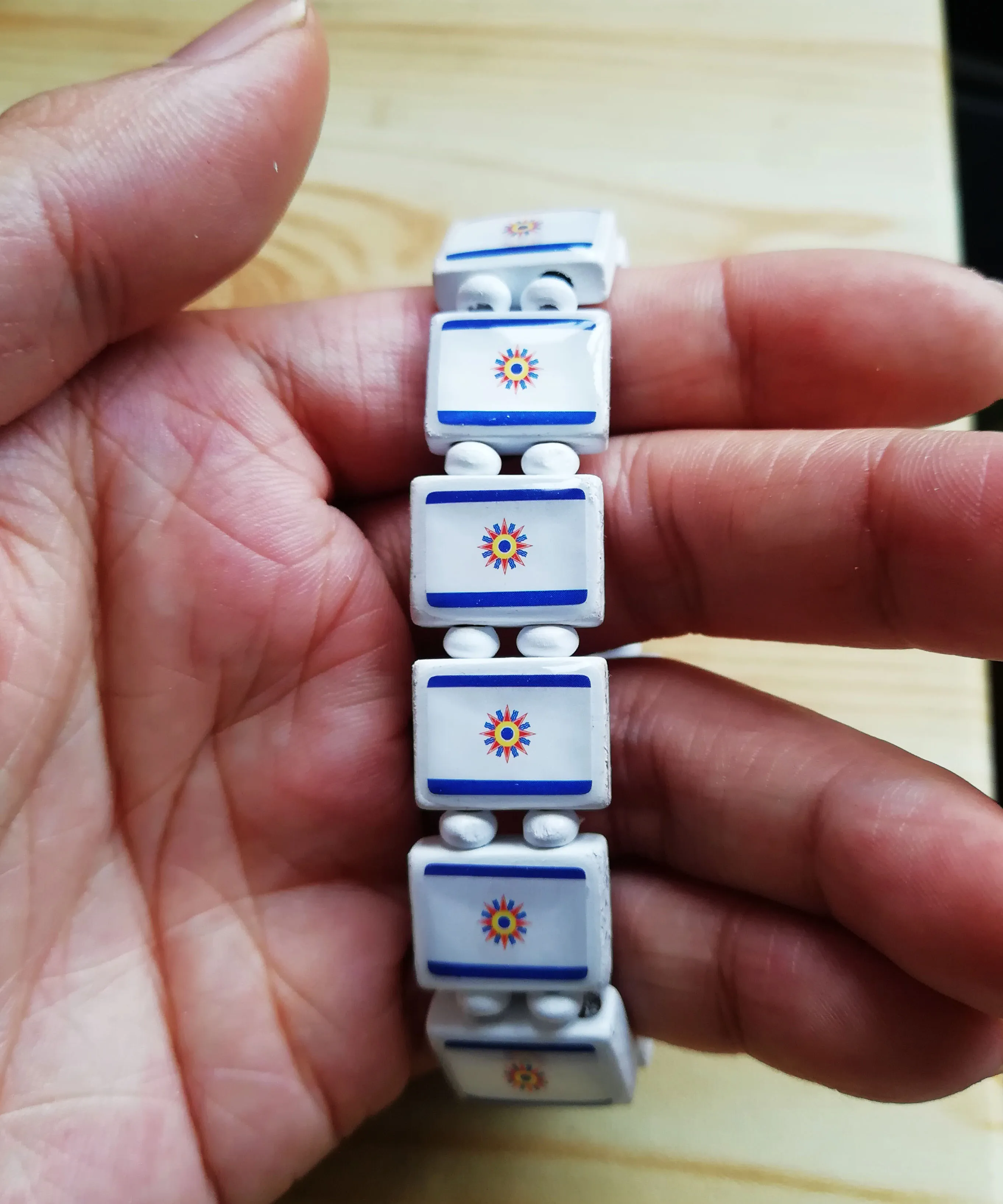 12 шт./лот Ассирии/ассирийской/Халдея/немецких/арамейские/арамеев флаг Цепочки и