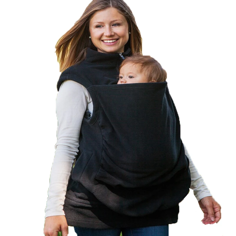 Maternity Hoodies Kangaroo Winter Hooded Coat Pregnant Women Baby Carrier Jacket Outerwear Coat Pregnancy Sweater Vest Clothes