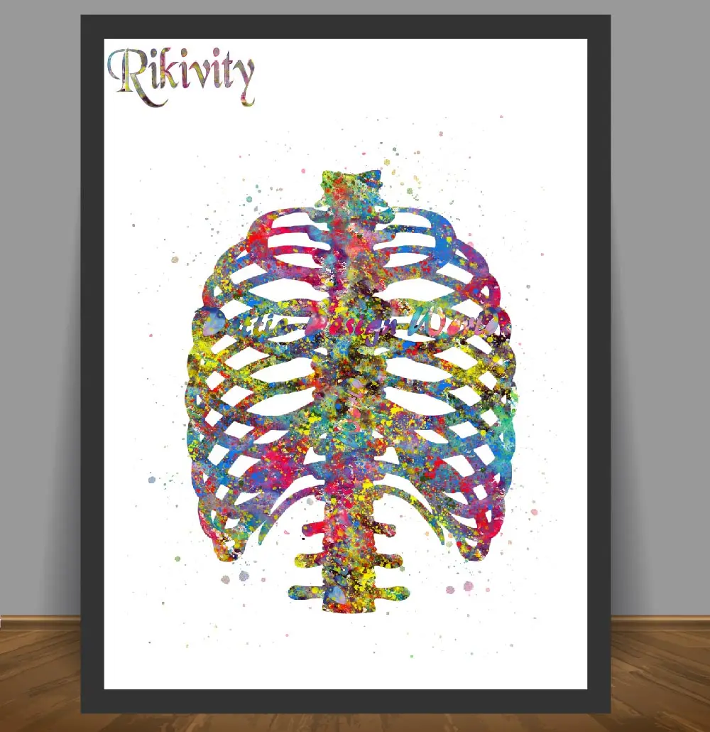 Рисунок на холсте с рисунком в рубчик|original watercolor|prints pictureswall art |