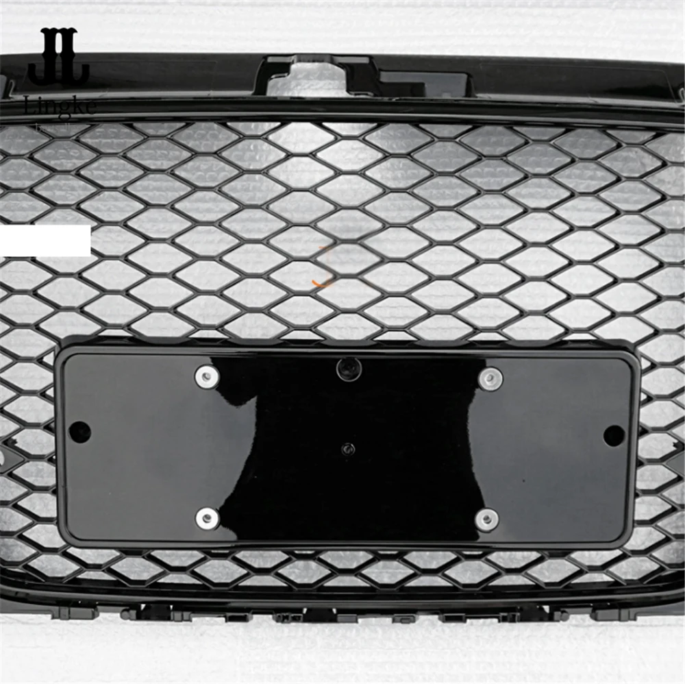 RS3 стиль переднего бампера решетка сетки соты капот Гриль для Audi A3 S3 8P 2009 2010 2011