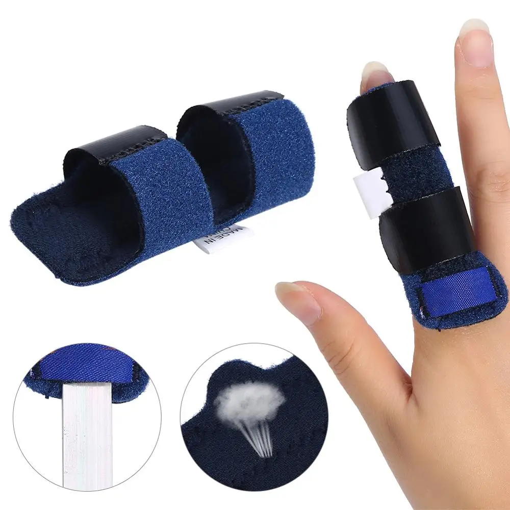 

Adjustable Finger Splint Support Brace Fixed Protective Sleeve Fracture Tendon Injury Pain Relief Trigger Finger Correct Support