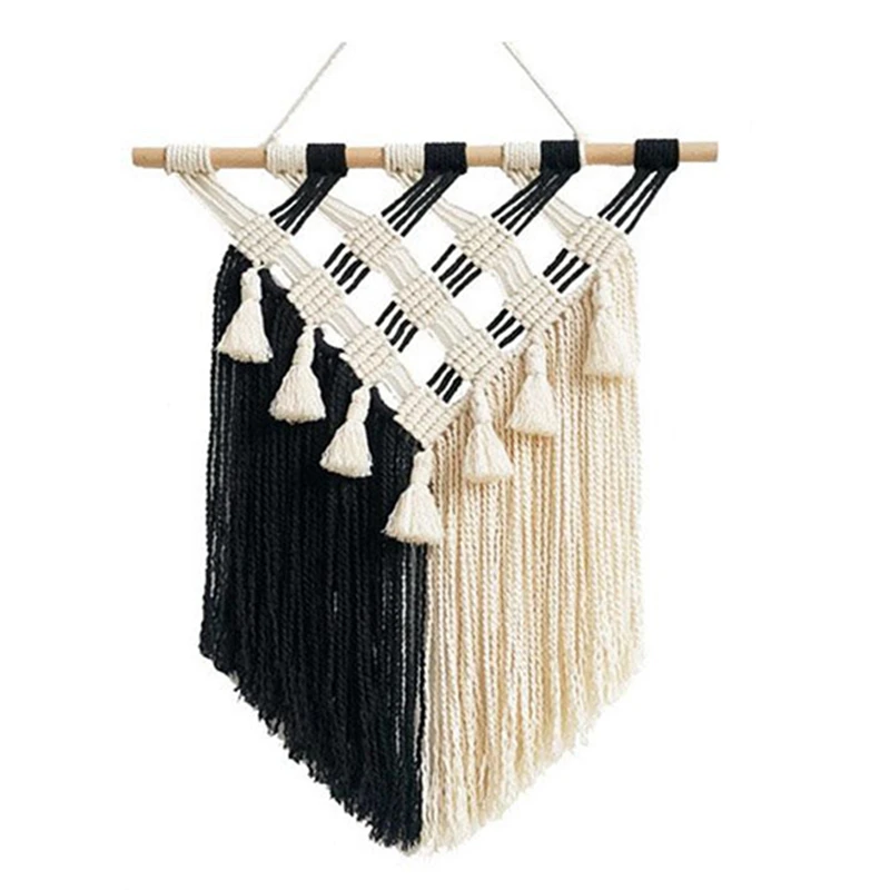 Акция! Хлопковая веревка ручной работы богемный гобелен украшение для стен