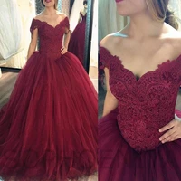 sexy burgundy evening dress v neck off the shoulder long formal prom gowns 2022 occasion dresses short sleeves party dress