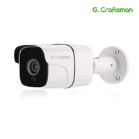 g craftsman audio 5mp poe ip camera outdoor waterproof infrared night vision onvif 2 6 5 0mp cctv video surveillance security