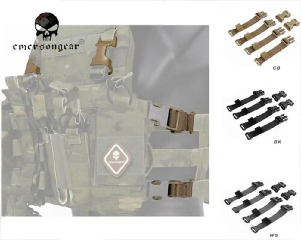 Emersongear нагрудная установка для жилета комплект адаптеров тесьма Molle