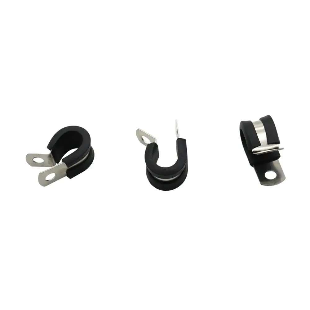 Anti-friction Pipe Fastening Buckle 9.52mm Hose Securing Clip Irrigation Water Hasps Locks Clips Misting System Tube | Дом и сад