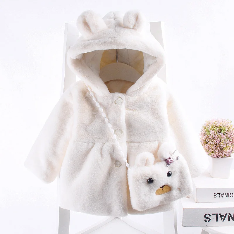 2019 зимняя одежда пальто для девочек Детская верхняя из искусственного меха