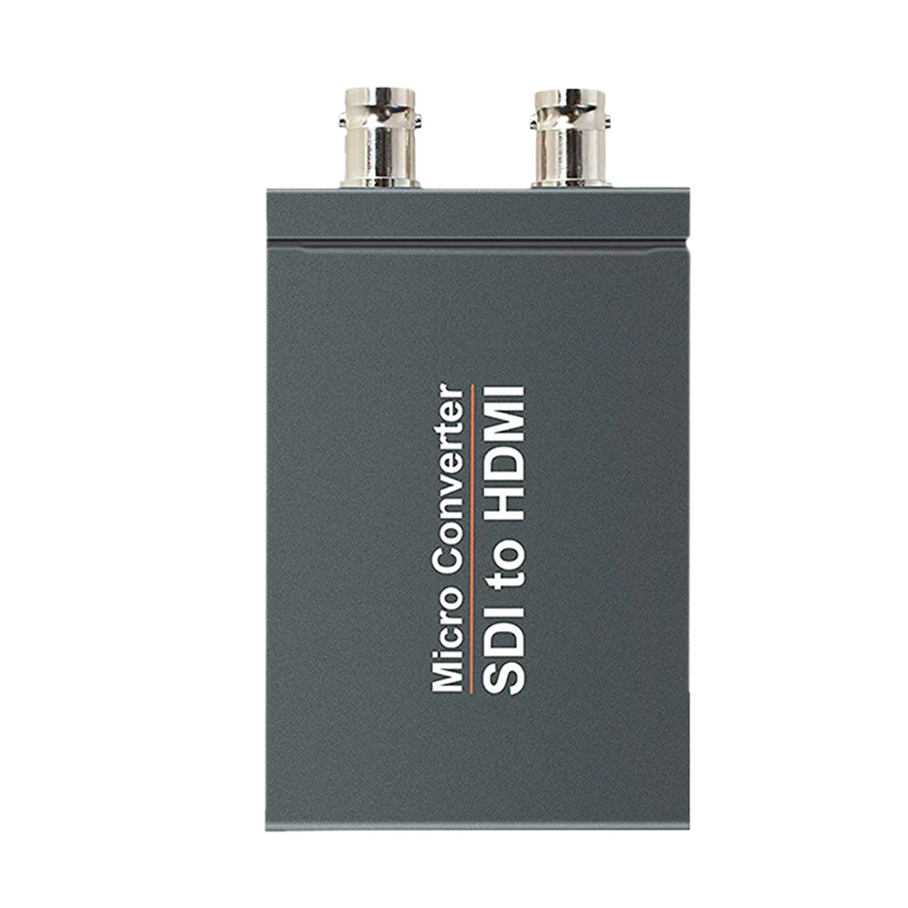 SDI к HDMI/HDMI к SDI с питанием мини 3g HD SD-SDI видео микро Конвертер адаптер с аудио Автоматическое определение формата для камеры