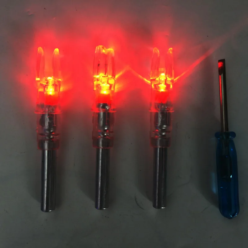 3 шт. автоматически освещенная стрелка Nock составной лук/Рекурсивный лук