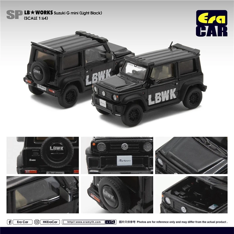 Era автомобиль 1:64 фунта работает Liberty Walk Suzuki G mini Jimny литая модель автомобиля |