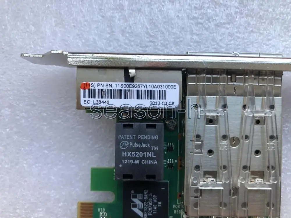 Сетевой адаптер IBM EN0H 74Y3518 00E9267 2B93 4 порта PCIe2 (2x10 ГБ FCoE 2x 1GbE RJ45) | Компьютеры и офис