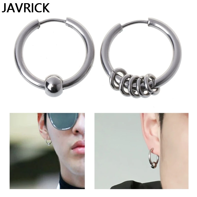 8 мм 20 Титан Сталь серьги в форме колец хрящевая спираль Сережки для