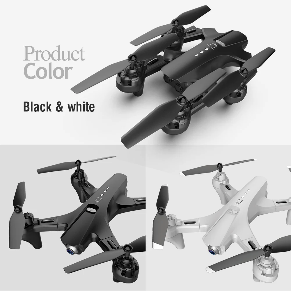 

RC Quadcopter Profession 1080P 4K HD Dual Camera RC Drone WIFI FPV Phone Control Air Pressure Altitude Hold Foldable Drone Toys