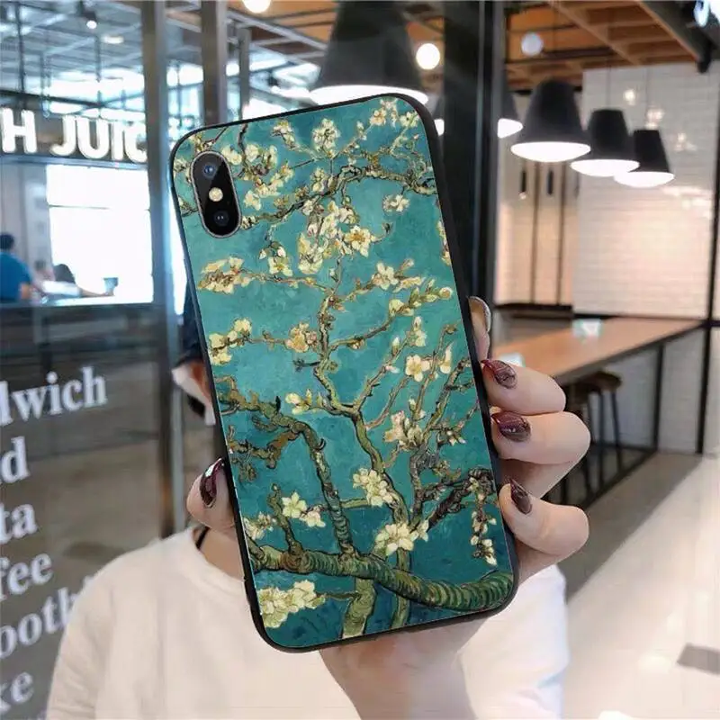 

Capinha para celular Van Gogh Phone Case for iPhone 11 12 pro XS MAX 8 7 6 6S Plus X 5S SE 2020 mini