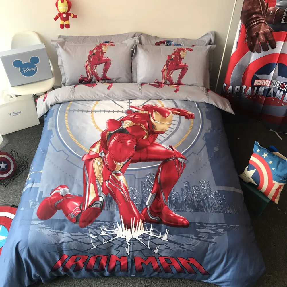 Дропшиппинг 3D Комплект постельного белья Дисней детская одежда из хлопка для