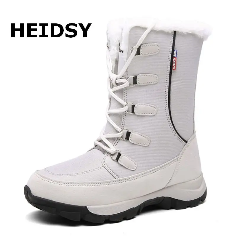 Женские ботинки водонепроницаемая зимняя обувь женские зимние сохраняющие
