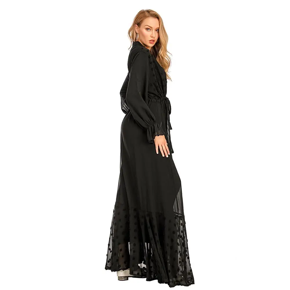 ИД Мубарак кафтаны Абая Дубай кимоно кардиган мусульманский хиджаб платье