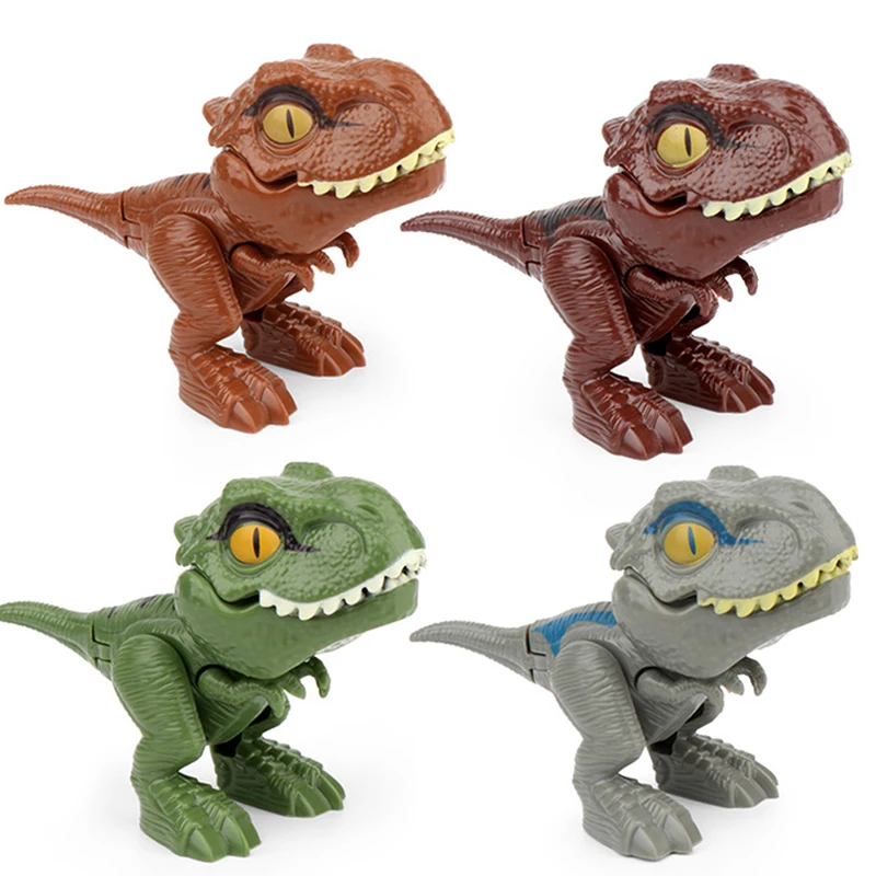 

1pc Finger Dinosaur Toy Creative Tricky Tyrannosaurus Model Dinosaur ToyInteractive Biting Hand Dinosaur Children's Gifts