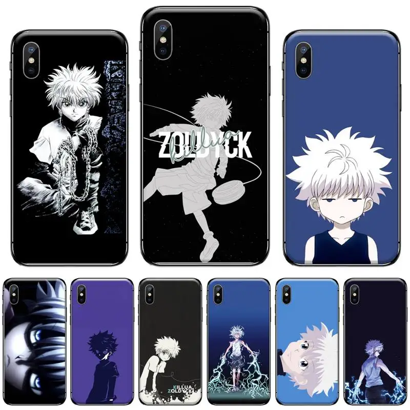 Чехол для телефона HUNTER x Killua Zoldyck iPhone 11 12 pro XS MAX 8 7 6 6S Plus X 5S SE 2020 XR | Мобильные