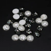 3pcs hot selling natural fashion round shell pendant diy for making necklace bracelet 27x27mm