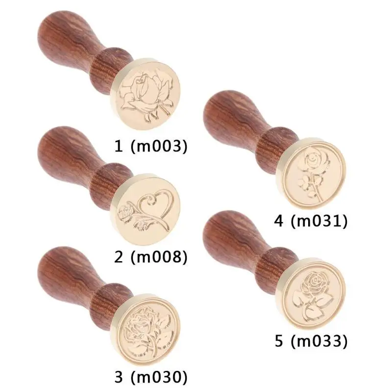 Краски печать на День Святого Валентина в ретро стиле DIY штампы для конвертов