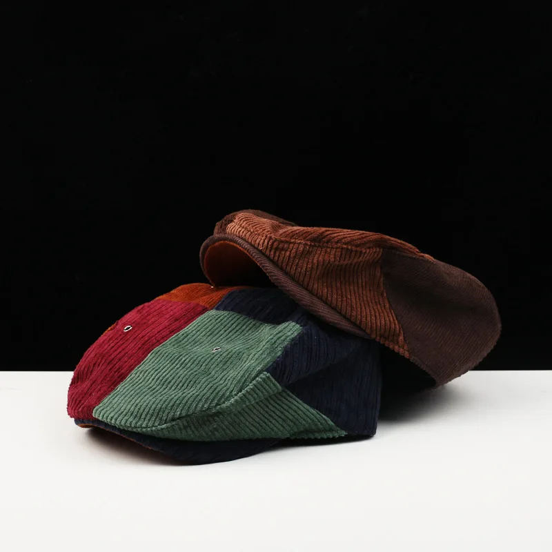 Новинка 2021 мужская повседневная кепка газетчика зимняя шапка весенне-осенний