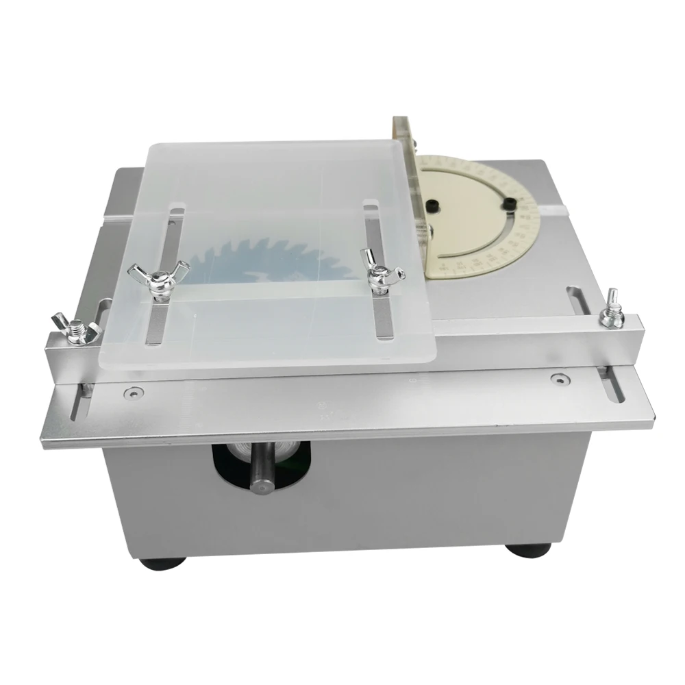 ALLSOME T4 Mini Table Saw Handmade Woodworking Bench Lathe Electric Polisher Grinder DIY Circular Cutting Blade | Инструменты