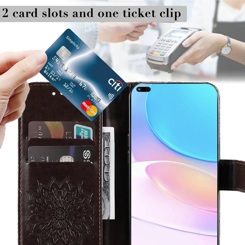 honor 50 lite 9x premium 9 x flip case phone cover 3d wallet for huawei honor 9x pro case honor50 9c x9 9 c leather case funda free global shipping