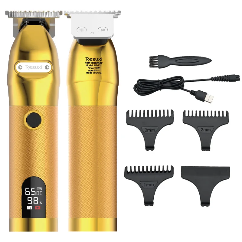 

Hair Trimmer Electric Hair Trimmer LCD Digital Professional Barber USB Rechargeable Hair Cutting Machine Styling Tool Household
