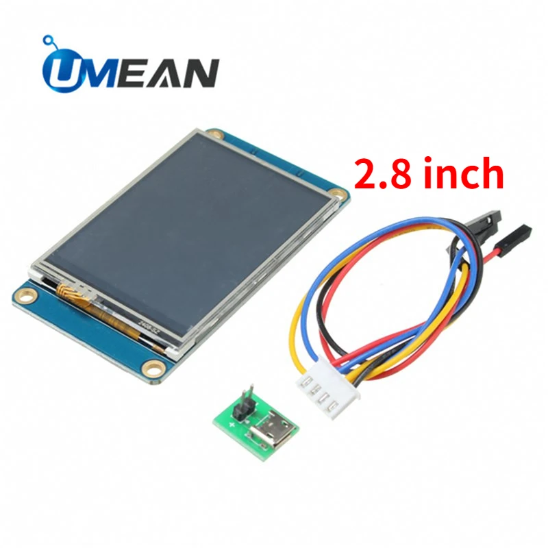 Nextion NX3224T028 универсальное решение интерфейса HMI для человека 2 8 дюйма сенсорный ЖК