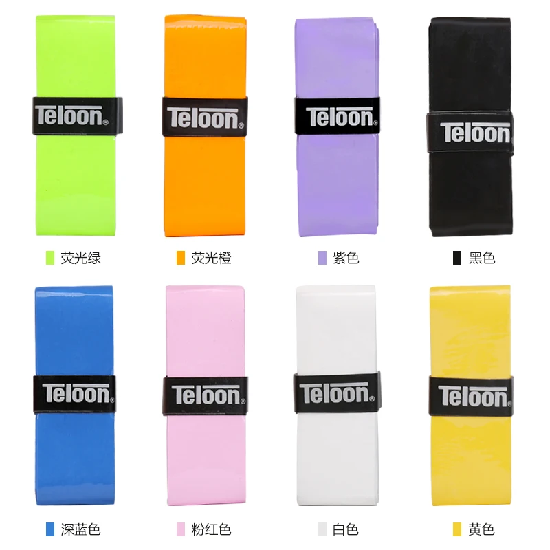 10 шт. Teloon Профессиональная теннисная ракетка овергрип тонкий липкий клей для рук
