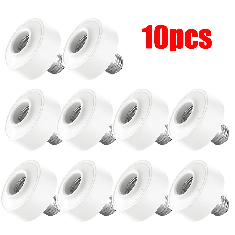 

1/3/5/10pcs E27 Smart WiFi Bulb Light Lamp Socket Led Bulb Lamp Holder For Google Home Alexa Voice Control Smart Home WiFi Lamp