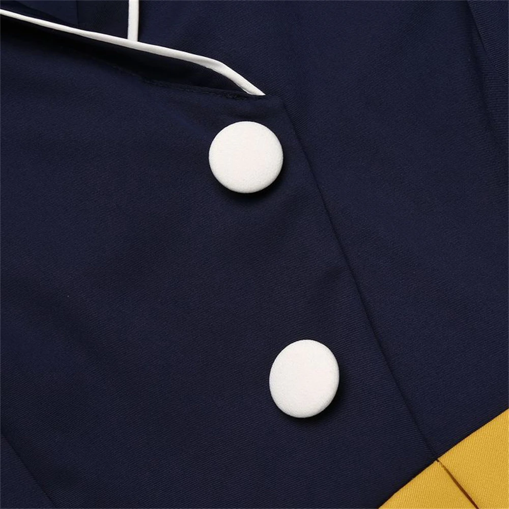 Платье женское короткое офисное с пышными рукавами V-образным вырезом и открытой