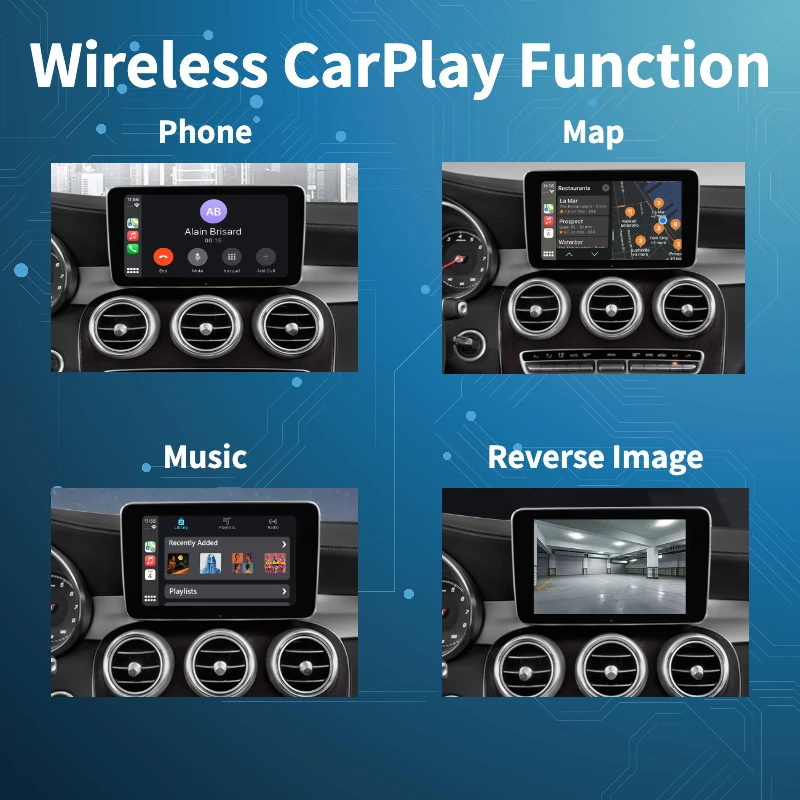 rmauto wireless apple carplay ntg5 0 system for mercedes benz gle gls 2016 2018 android auto mirror link airplay car accessories free global shipping