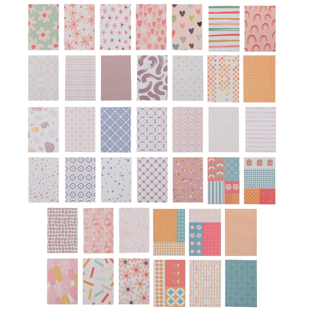 

5PCS Scrapbook Paper Pack Delicate Scrapbook Paper Premium Scrapbook Paper