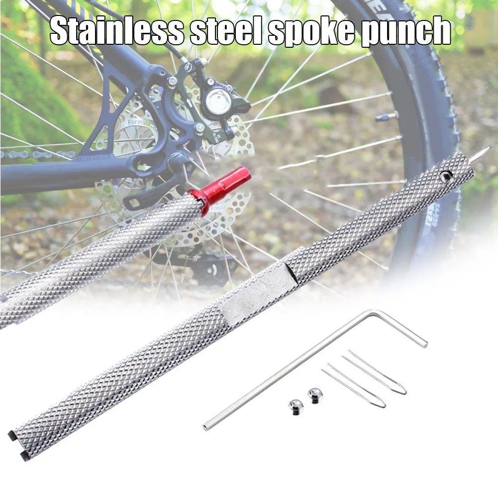 

Bike Bicycle Spokes Nipple Wrench Tightener Tool Accessories for Deep Rims Anti-slip Durable SAL99